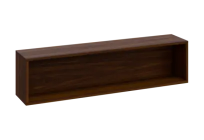 BPB - 120 police na zeď, 240x1200x300, ořech královský